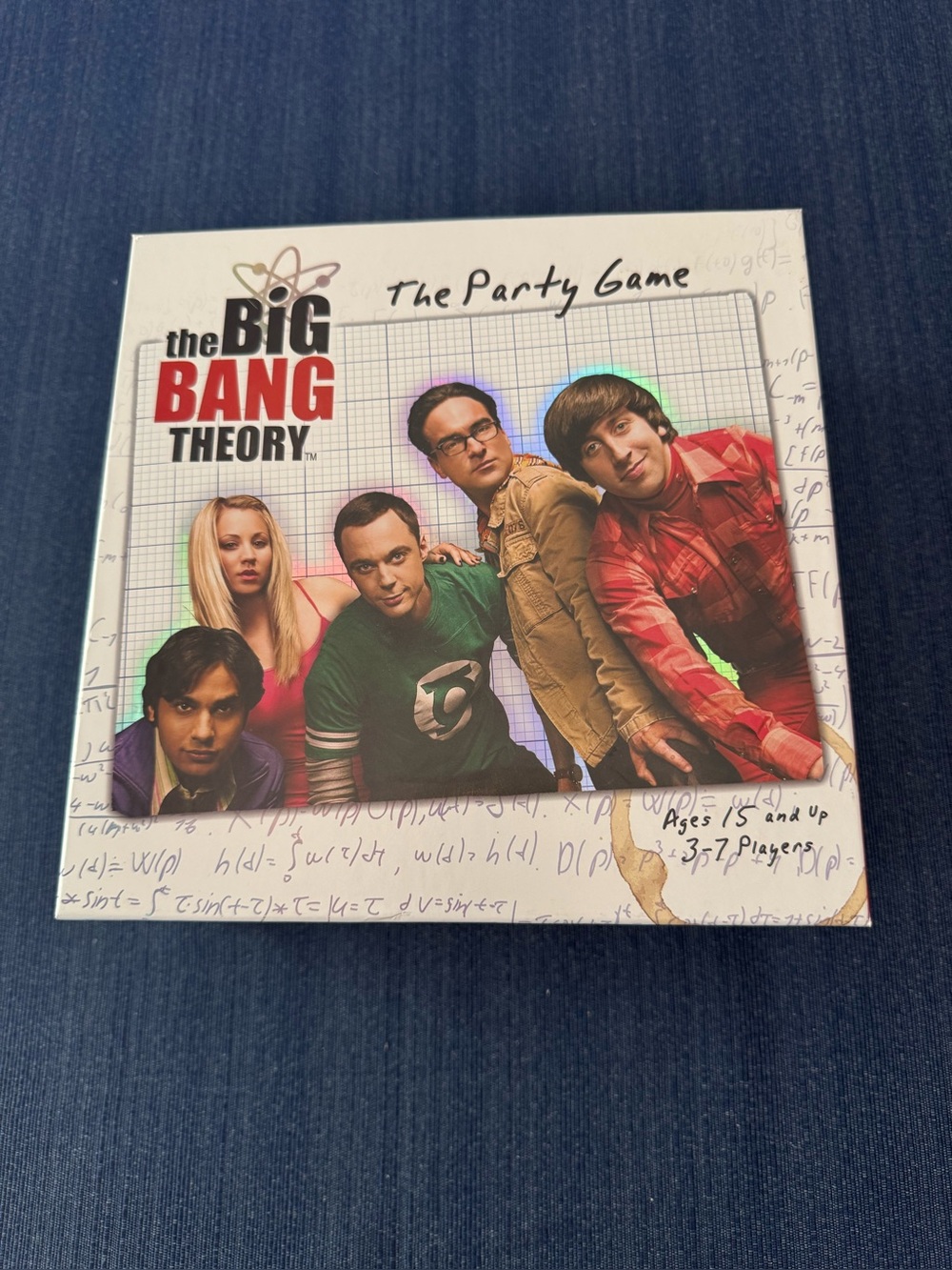 The Big Bang Theory: The Party Game, a social card game in excellent co diction